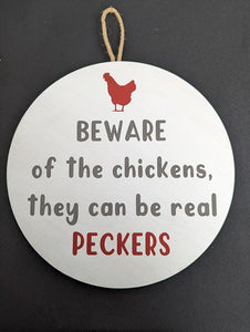Round-Beware of the chickens