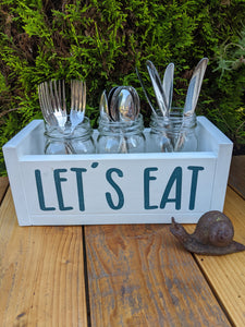 Mason jar box - Let's Eat