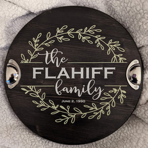 Charcuterie board - Personalized with Family Name